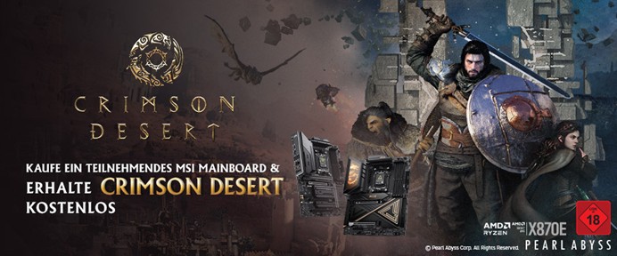 MSI und Pearl Abyss kündigen besonderes Bundle für Crimson Desert an