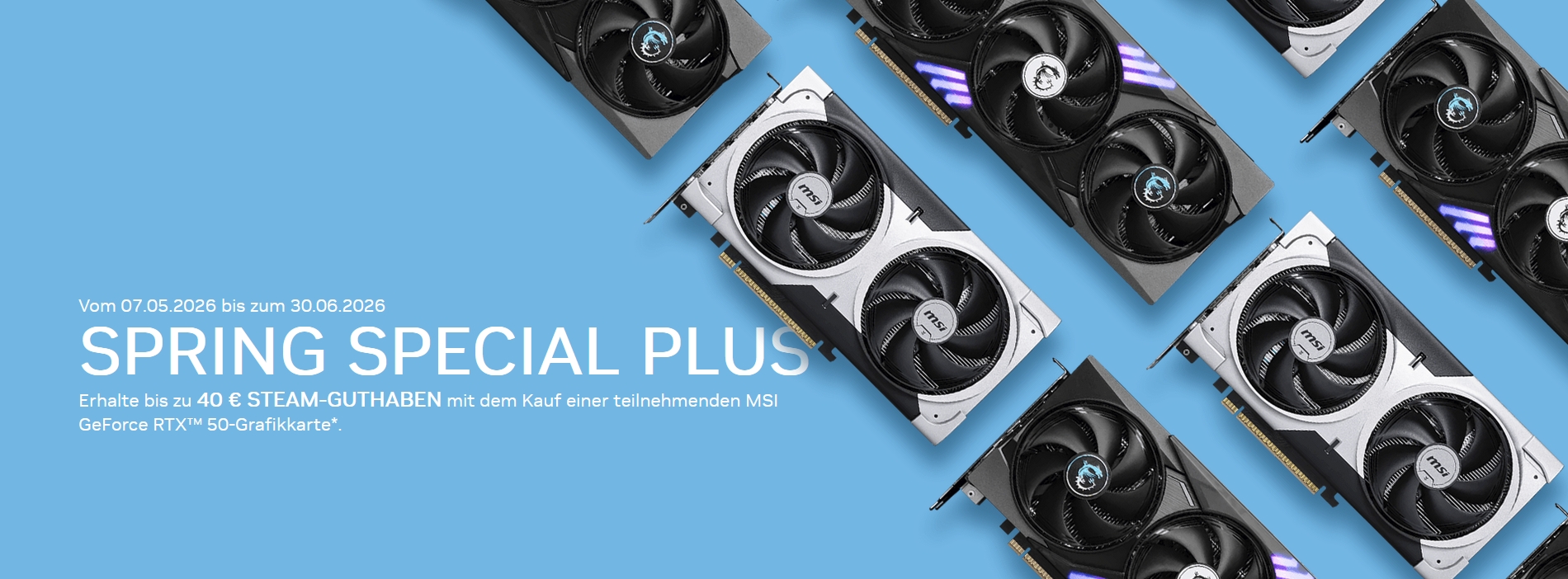 MSI startet „Spring Special Plus“-Aktion